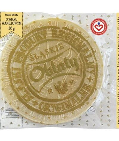 OBLATY ŚLĄSKIE WANILIOWE VISA 30G