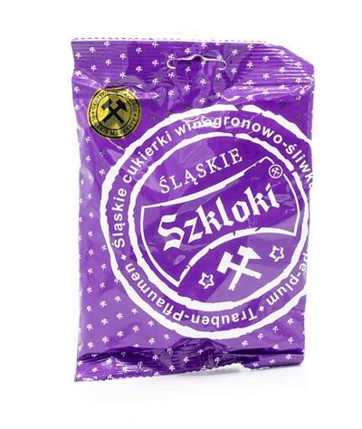 CUKIERKI SZKLOKI WINOGRONOWO-ŚLIWKOWE VISA 80G