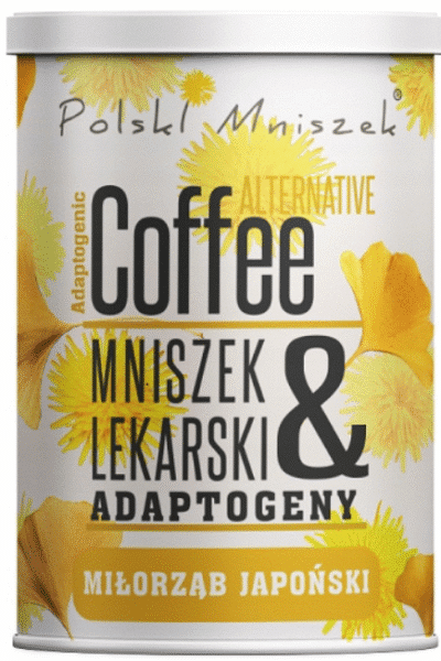 Kawa z Mniszka lekarskiego adaptogeny Miłorząb japoński Polski Mniszek 150g
