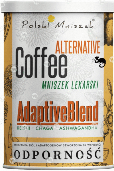 KAWA z MNISZKA LEKARSKIEGO mix adaptogenów ODPORNOŚĆ 150g POLSKI MNISZEK