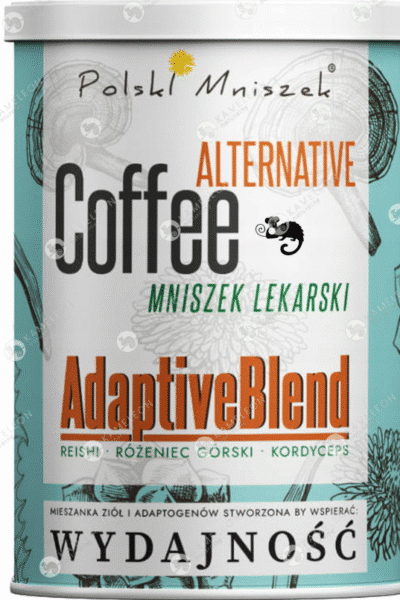 KAWA z MNISZKA LEKARSKIEGO mix adaptogenów WYDAJNOŚĆ 150g POLSKI MNISZEK